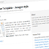 Thesis SEO Blogspot Template