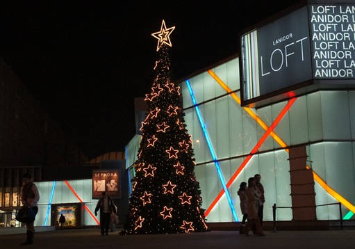 aveiro - Natal 2010 - arvore de natal - Glicinias plaza