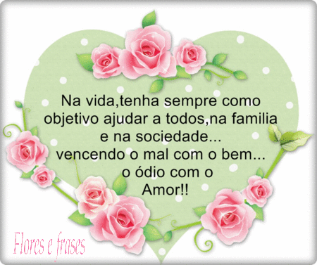 VENCE O MAL COM O BEM...