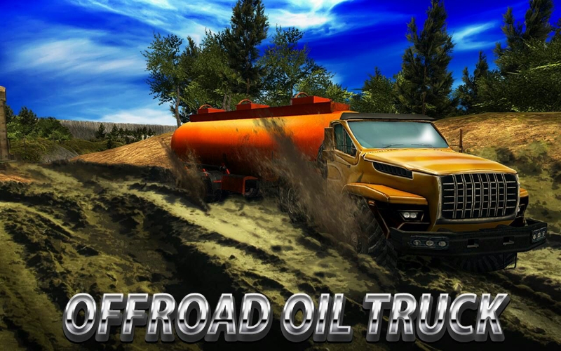 Oil Truck Offroad Driving Imagem do Jogo