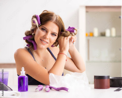 How to Use Hair Rollers to Curl Your Hair in Hindi - बालों को कर्ल करने के लिए हेयर रोलर्स