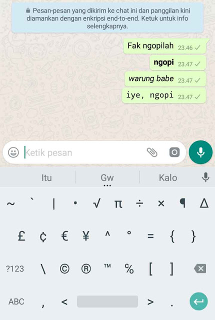  Mungkin cara memvariasikan teks pada whatsapp sudah pada tahu caranya Membuat Variasi Tulisan di Whatsapp