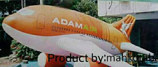 balon pesawat adam air