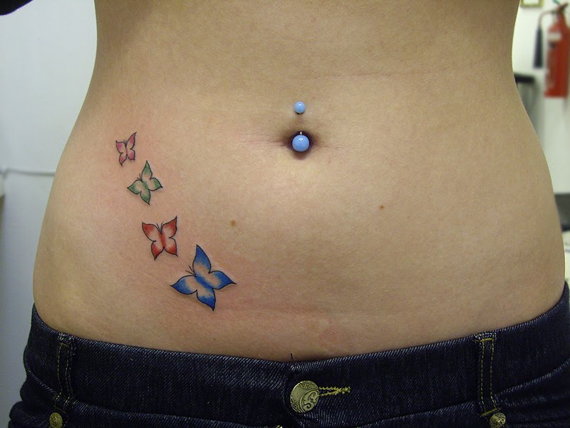 Find any hip tattoo design you might think of Butterfly Hip tattoos