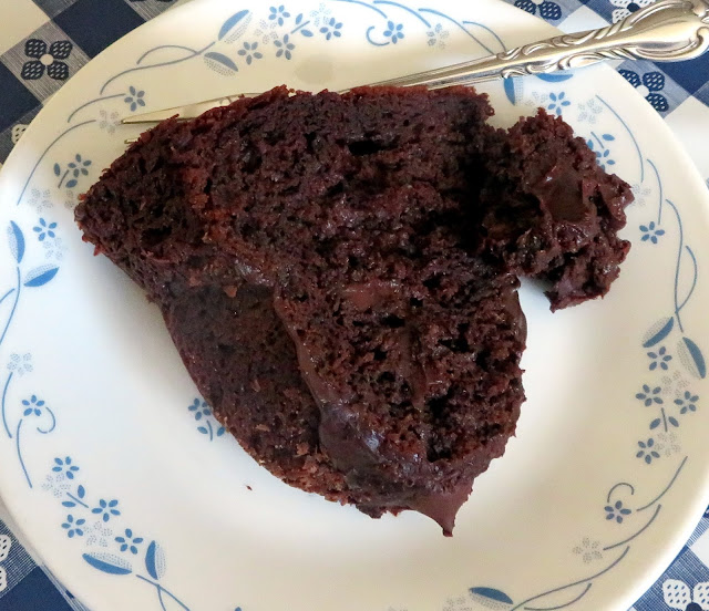 Triple Chocolate Fudge Cake