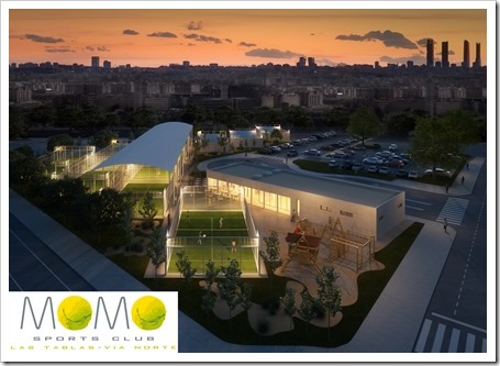 MOMO Sports Club anuncia la apertura de un nuevo club de pádel en el madrileño barrio de Las Tablas a principios de 2014.