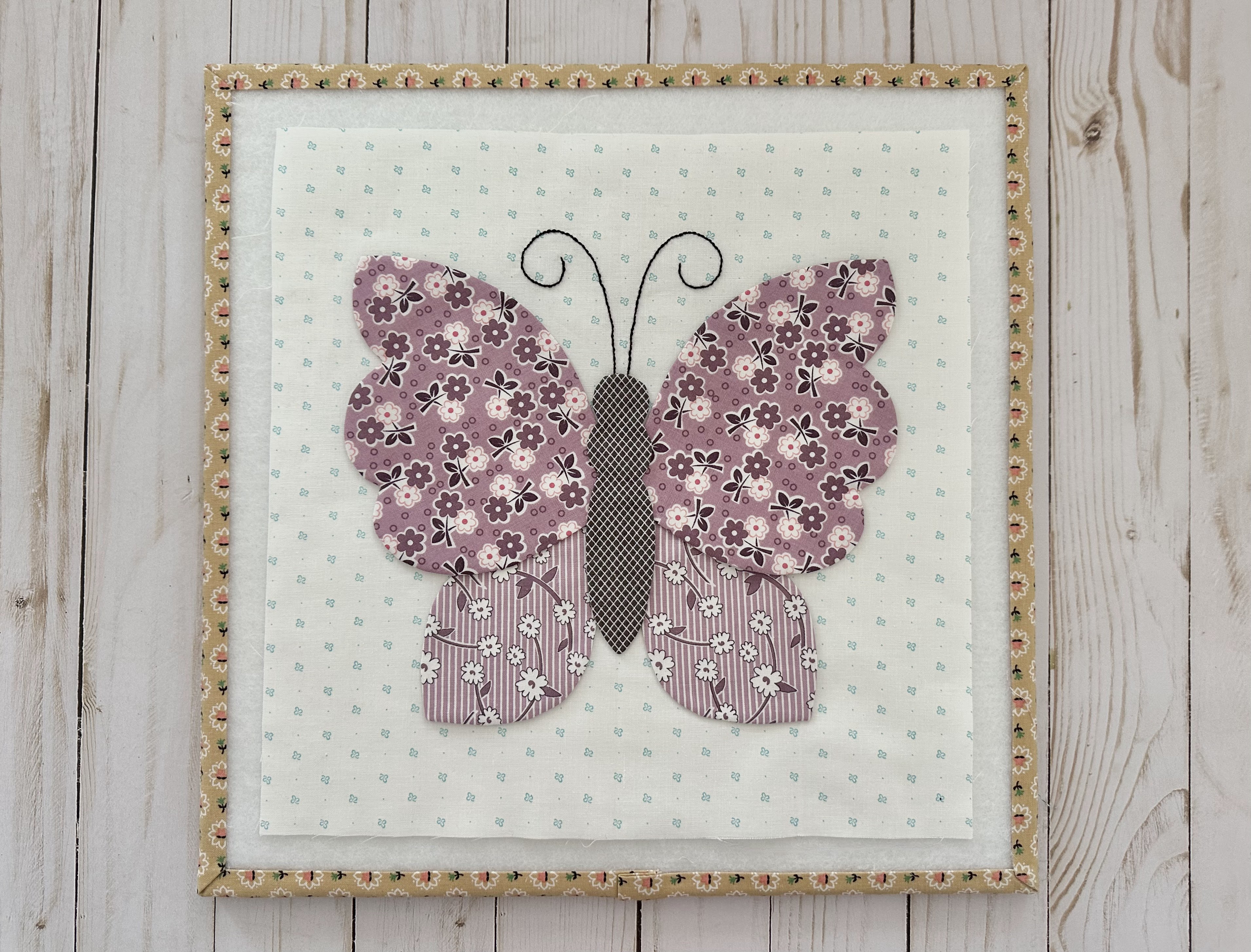 Peekaboo Butterfly Denim Quilt by Inventive Denim, Use your…