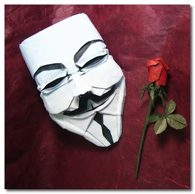 guy fawkes origami