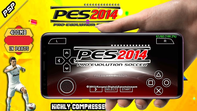 [400MB] PES 2014 Pro Evolution Soccer PSP | Highly Compressed Full Game | Download On Android