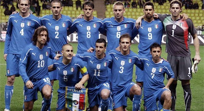 World Cup 2010 Italy Soccer Team Photo