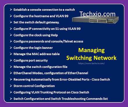 Managing Switching Network Environment