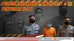 Polres Indramayu Amankan Penyebar Hoax Tentang Vaksin