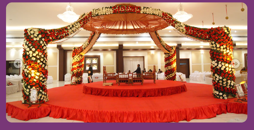 A WEDDING  PLANNER Indian  Wedding  Hall  Shaadi Mandap 