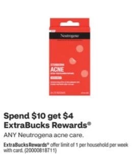 FREE Neutrogena Cleanser CVS Deals