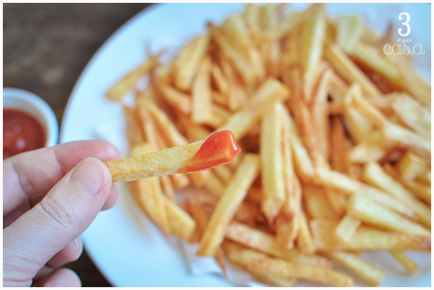 como fazer batata frita crocante