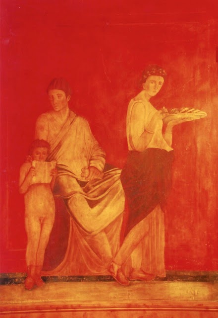 Roman murals, Pompeii fresco