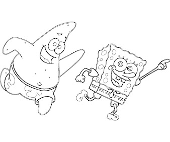 #6 Patrick Star Coloring Page