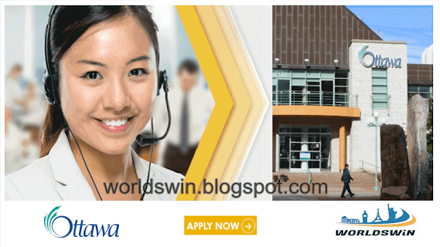 Apply for work in Canada Ottawa  in customer service and administrative sectores