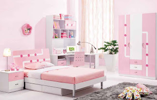 GAMBAR KAMAR TIDUR ANAK MINIMALIS Desain Kamar Tidur Anak Pink