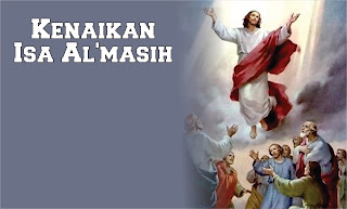 DP BBM Gambar Kenaikan Isa Almasih (Kenaikan Yesus Kristus 