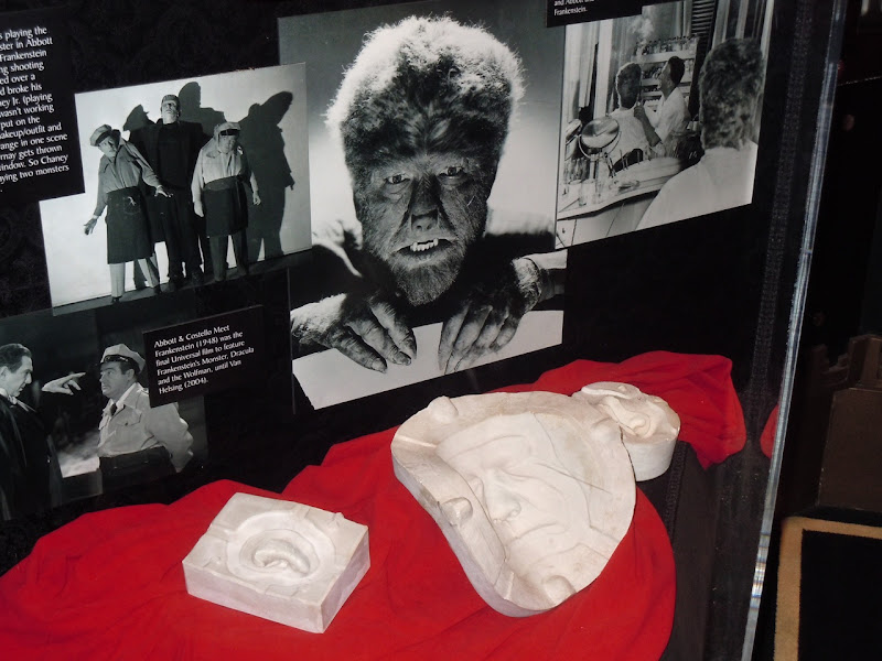 Lon Chaney Jr Wolfman life cast