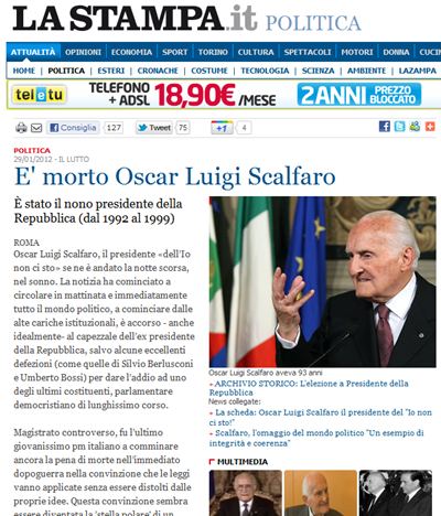 la stampa