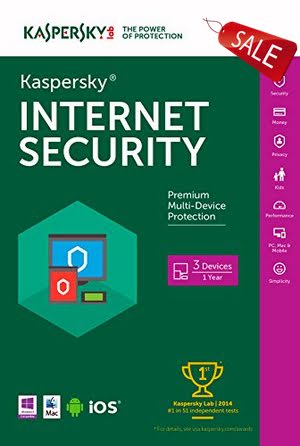 Kaspersky Internet Security 2016 | 3 Devices |  1 Year | Download [Online Code]