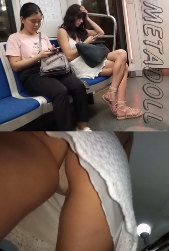 Upskirts N 3373-3387 (The camera was able successfully collect the scenes of panties of various girls in subway)