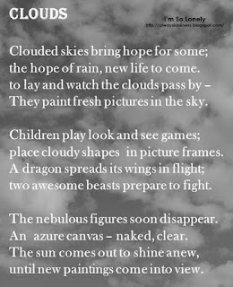 lonely poem - cloud 