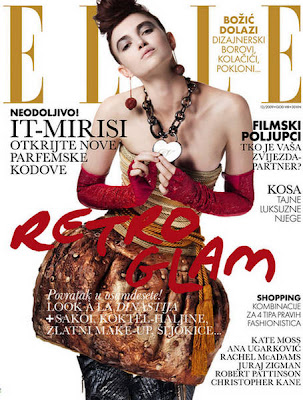 Kristina Brkic Photo Shoot for Elle Croatia Magazine