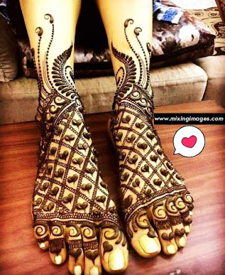 Foot Mehndi Design Images