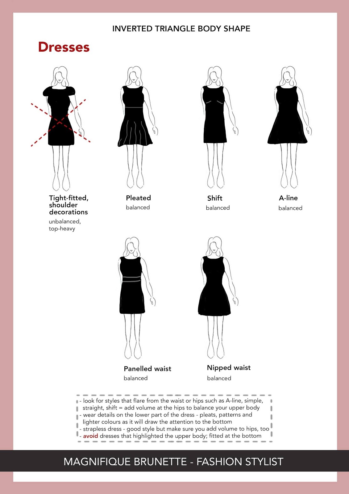 5 Most Common Body Shapes for Women – The Style Bouquet  Inverted triangle  body shape, Inverted triangle body, Triangle body shape