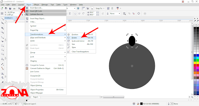 Cara Membuat Roda Gigi/Gear dengan Corel Draw X7