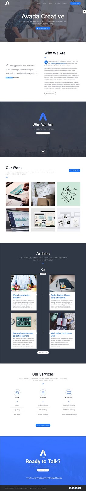 Avada Responsive Multi-Purpose Theme