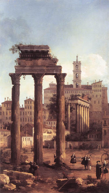 Каналетто  (Canaletto)   Рим. Руины Форума