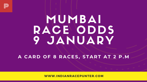 Mumbai Race Odds 9 February, Race Odds,