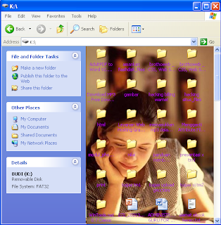 Mengubah Tampilan Dekstop Flash Disk