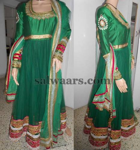 Dark Green Salwar Suit