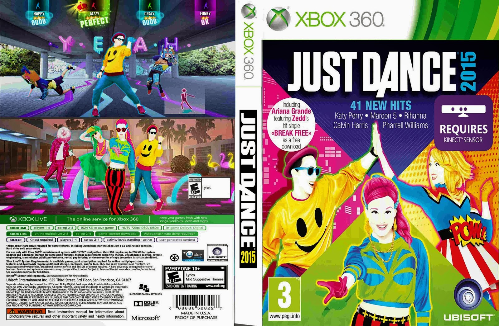 Just Dance 2015 - Cover