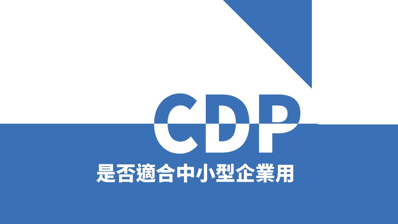 CDP 是什麽 | 是否適合中小型生意使用