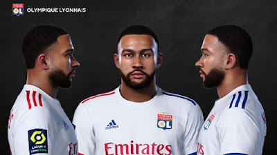 PES 2021 Faces Memphis Depay by Prince Hamiz