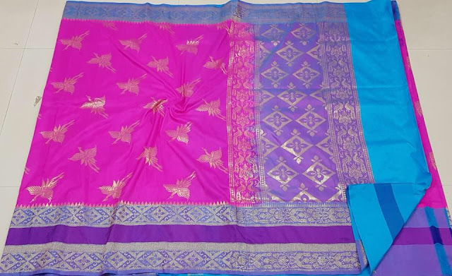 Pure handloom banarasi katan silk Saree