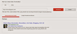 Cara Agar Foto Admin Blog Muncul di Google