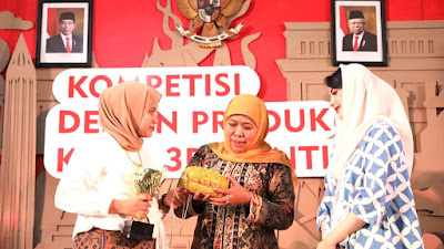 Kompetisi Desain Produk & Kriya 3D Printing:  Gubernur Khofifah Ajak Anak Muda Jadikan Jatim Provinsi Terdepan Bidang Ekonomi Kreatif