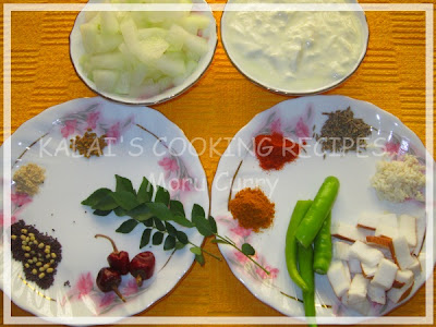 Moru Curry / Mor Kuzhambu / Yogurt Curry Kerala Recipe