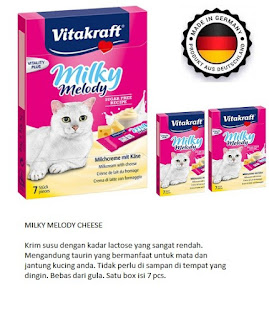 Cream susu untuk Makanan Kucing