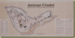 Amman Citadel Plan