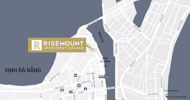 Vị trí đắc địa của dự án Risemount Apartment Đà Nẵng