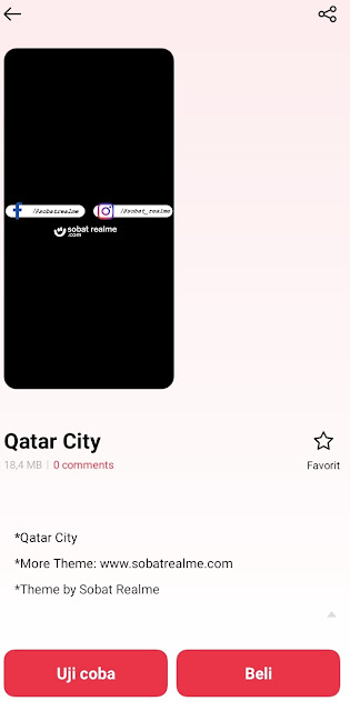 theme store Qatar City Line