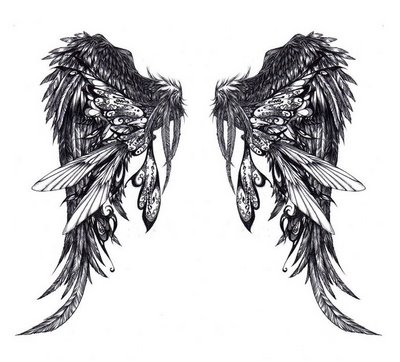 Angel Wings Tattoo on Livelearn Lovelife  Some Tattoos I Been Thinking About